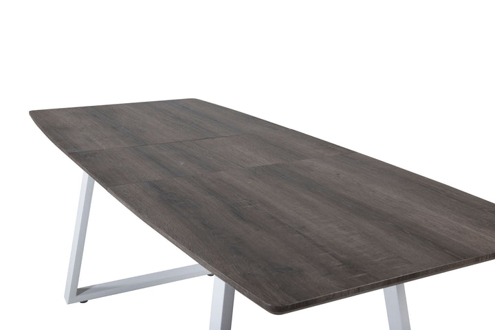 Venture Home Inca Extentiontable - grey "oak" / white Legs