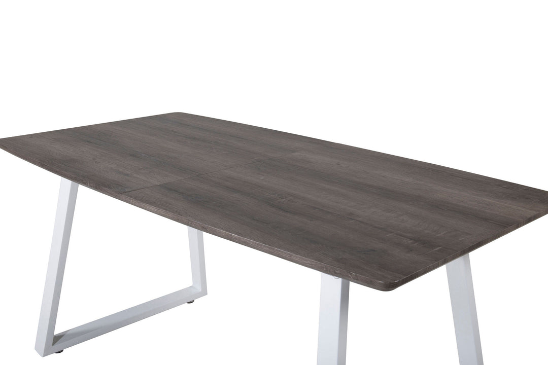 Venture Home Inca Extentiontable - grey "oak" / white Legs