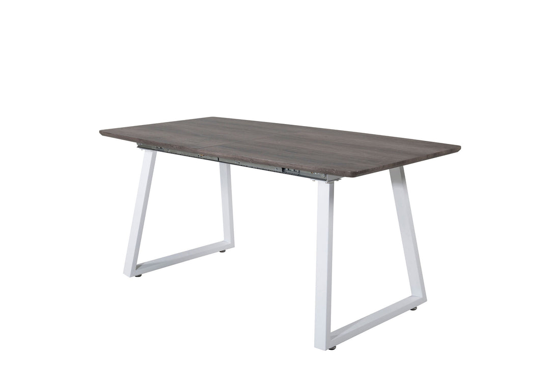 Venture Home Inca Extentiontable - grey "oak" / white Legs