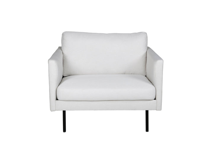 Venture Home Zoom Chair - Black / Light Beige Fabric