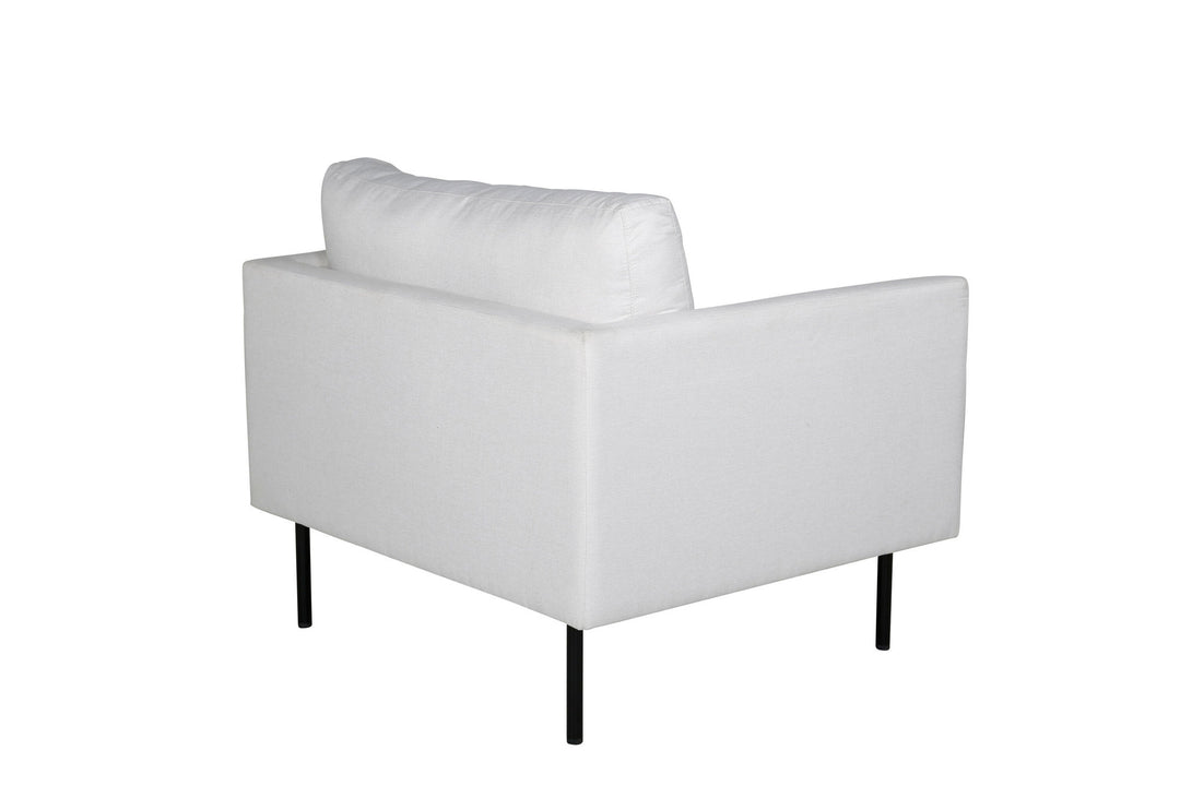 Venture Home Zoom Chair - Black / Light Beige Fabric