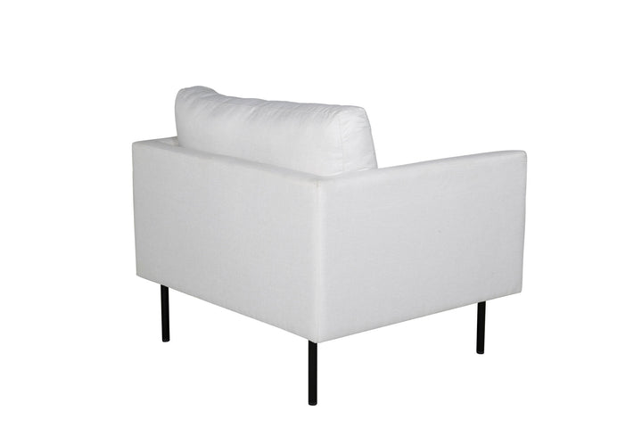 Venture Home Zoom Chair - Black / Light Beige Fabric