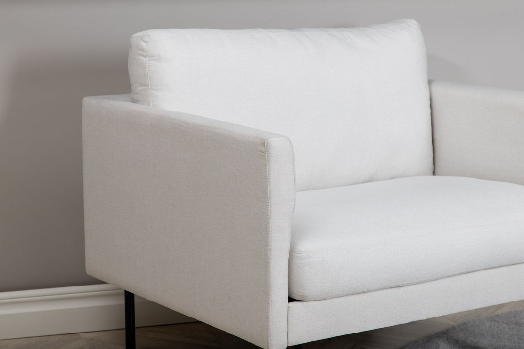 Venture Home Zoom Chair - Black / Light Beige Fabric