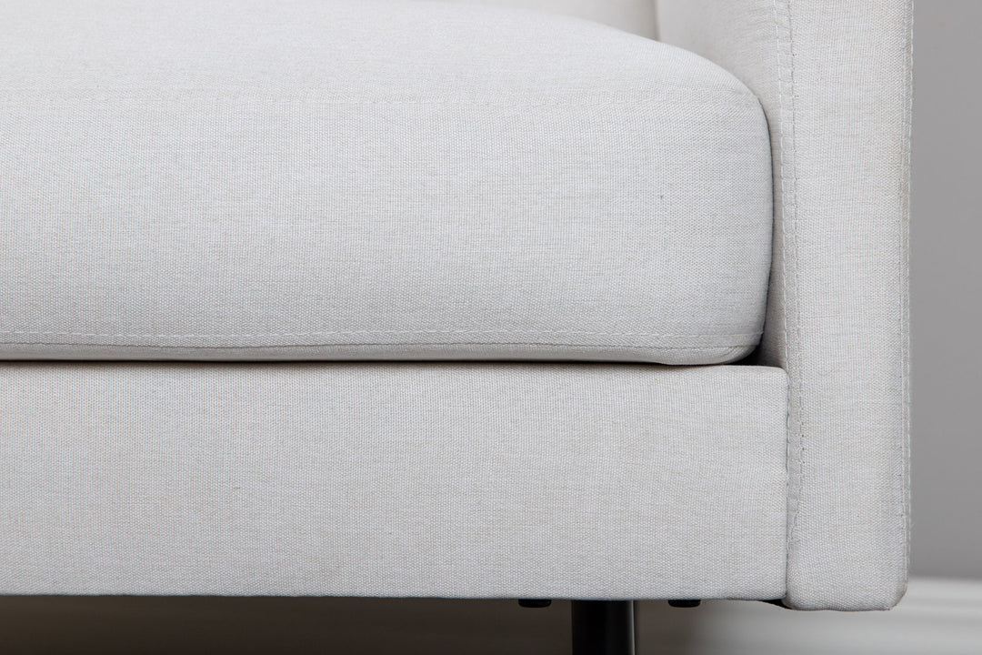 Venture Home Zoom Chair - Black / Light Beige Fabric