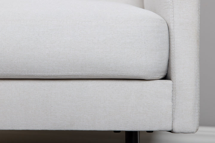 Venture Home Zoom Chair - Black / Light Beige Fabric