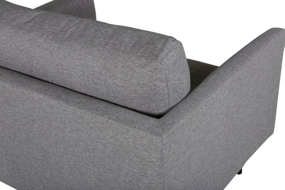 Venture Home Zoom Chair - Black / Steel Grey Fabric