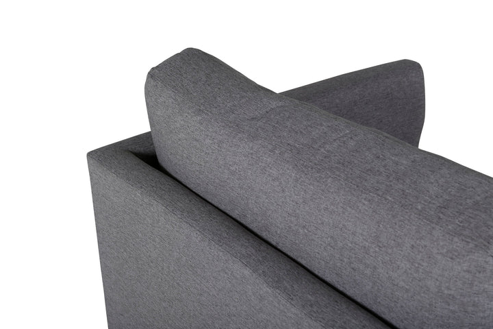 Venture Home Zoom Chair - Black / Steel Grey Fabric