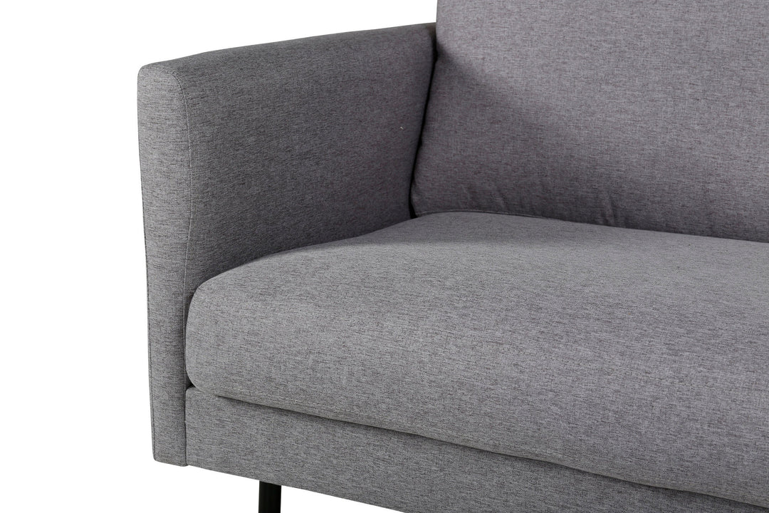 Venture Home Zoom Chair - Black / Steel Grey Fabric