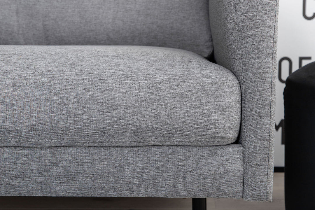 Venture Home Zoom Chair - Black / Steel Grey Fabric