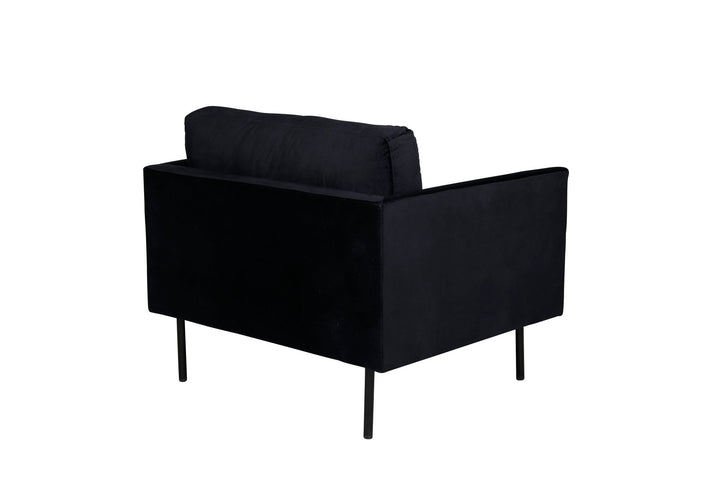 Venture Home Zoom Chair - Black / Black Velvet