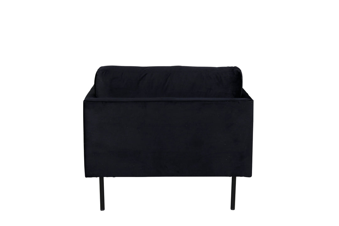 Venture Home Zoom Chair - Black / Black Velvet