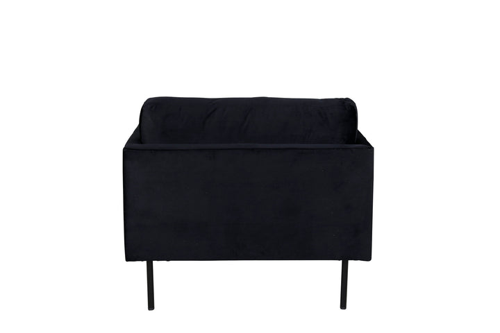 Venture Home Zoom Chair - Black / Black Velvet
