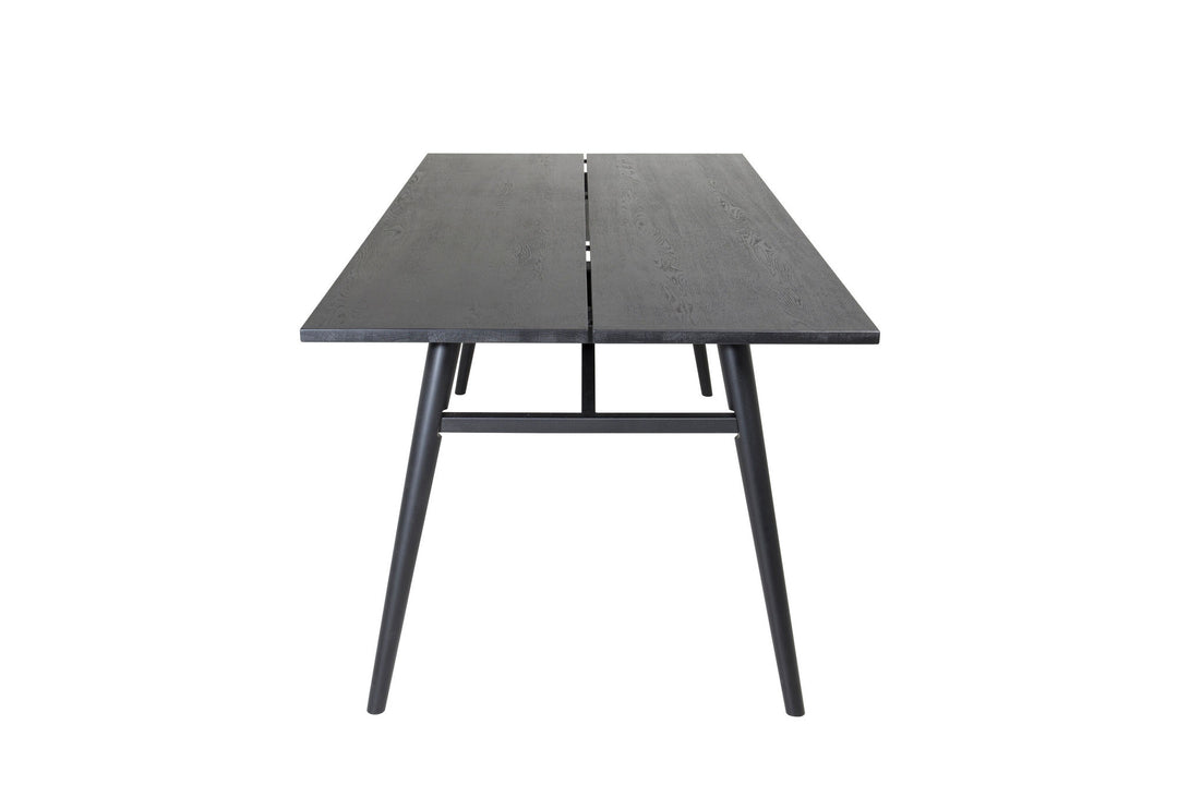 Venture Home Sleek Extentiontable Black Brushed - 190*95