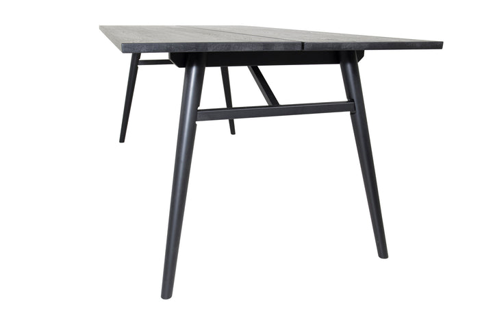 Venture Home Sleek Extentiontable Black Brushed - 190*95