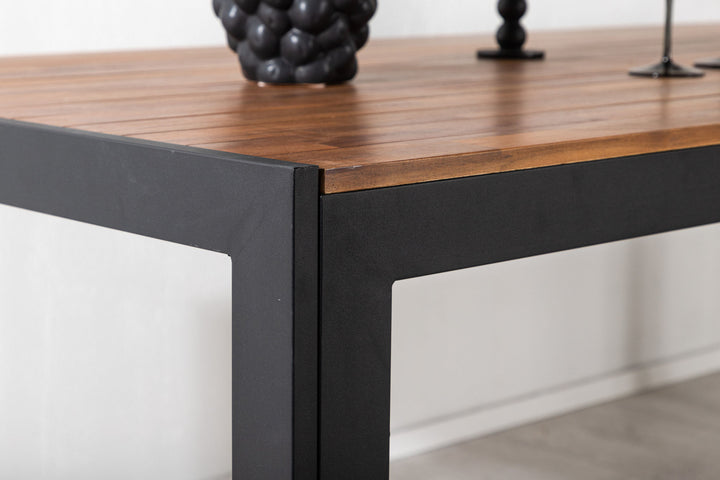 Venture Home Bois Dining table 205*90cm - Black Legs / Acacia