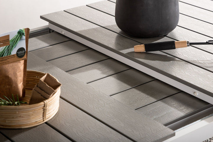 Venture Home Levels Table 229/310 - White/Grey