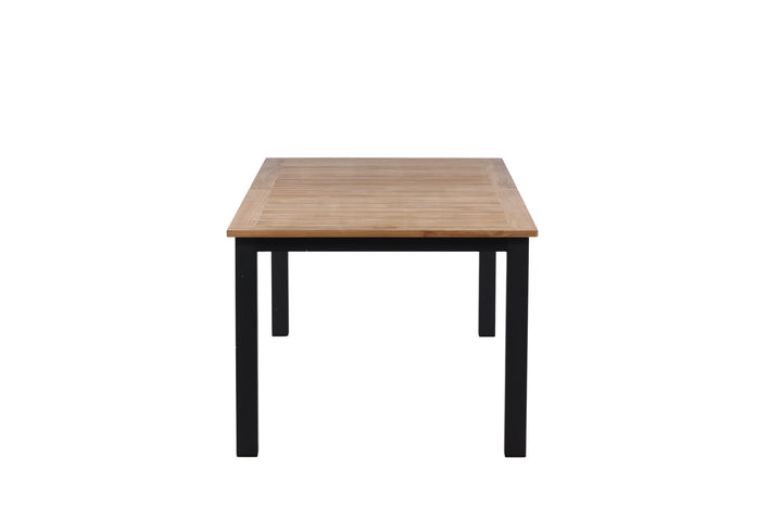 Venture Home Panama - Table - 224/324*100 - svart Alu/Teak