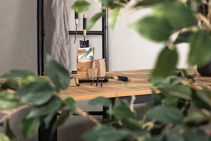 Venture Home Panama - Table - 224/324*100 - svart Alu/Teak