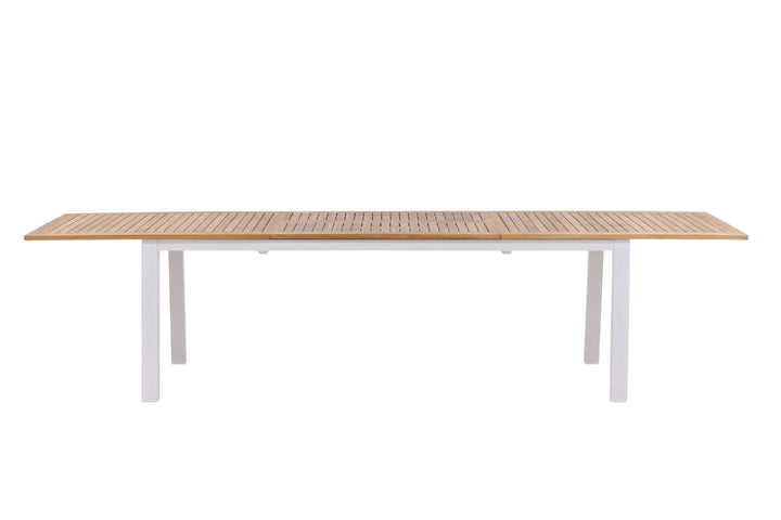 Venture Home Panama Table 224/324 - White/Teak