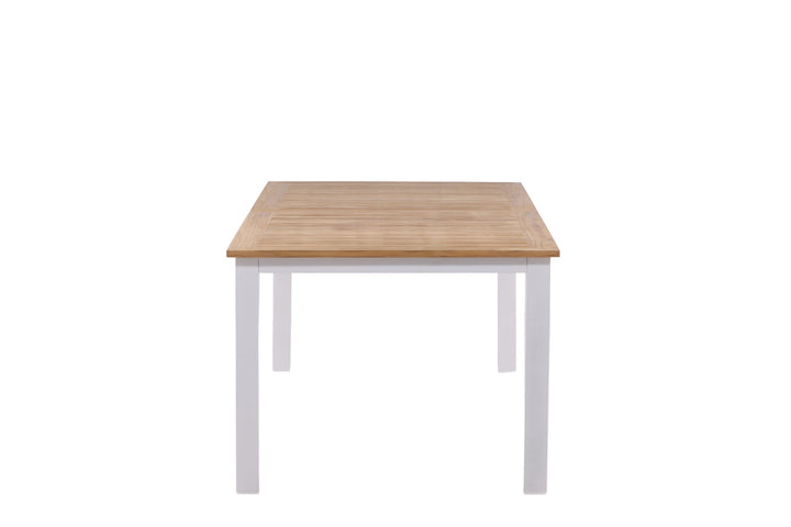 Venture Home Panama Table 224/324 - White/Teak