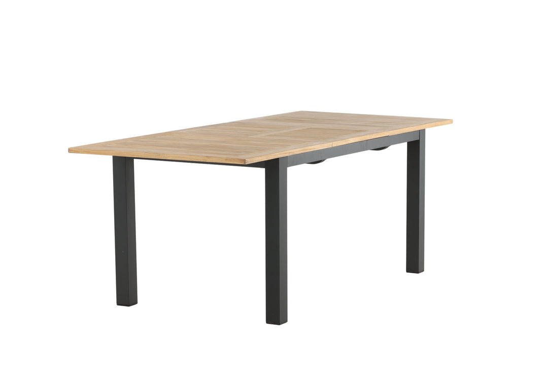 Venture Home Panama Table 152/210 - Black/Teak