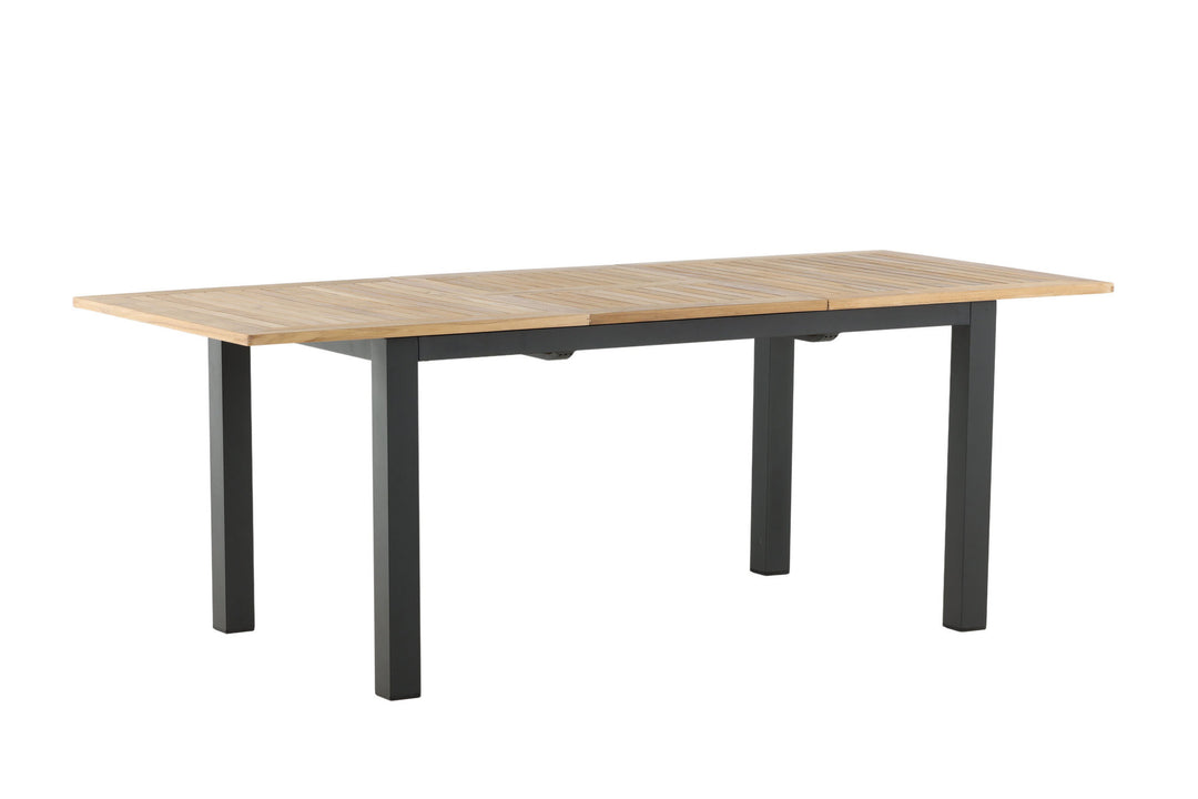 Venture Home Panama Table 152/210 - Black/Teak