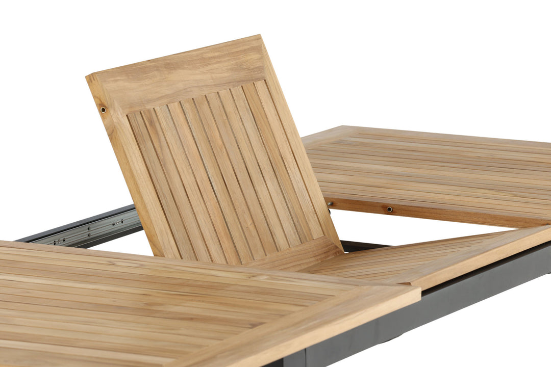 Venture Home Panama Table 152/210 - Black/Teak