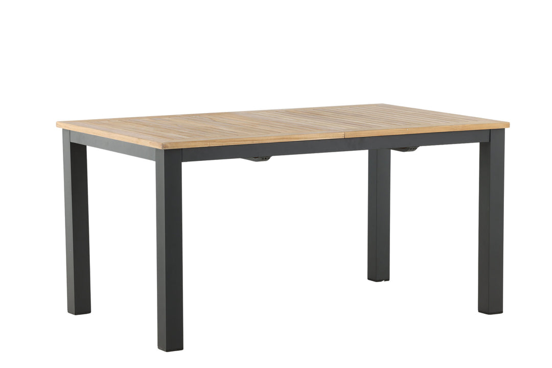 Venture Home Panama Table 152/210 - Black/Teak
