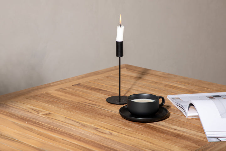 Venture Home Panama Table 152/210 - Black/Teak