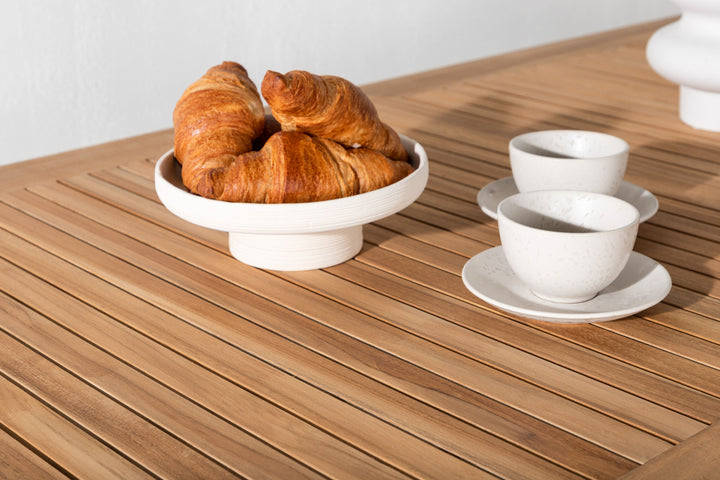 Venture Home Panama Table 160/240 - White/Teak ersätter 6023-550L