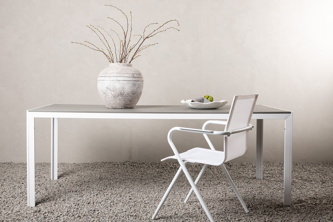Venture Home Break Table 205*90 - White/Grey