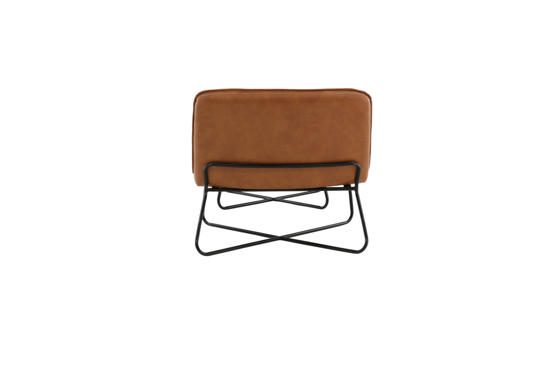 Venture Home X-Lounge Chair - Brown PU