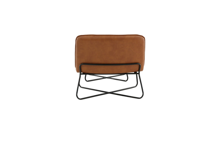 Venture Home X-Lounge Chair - Brown PU