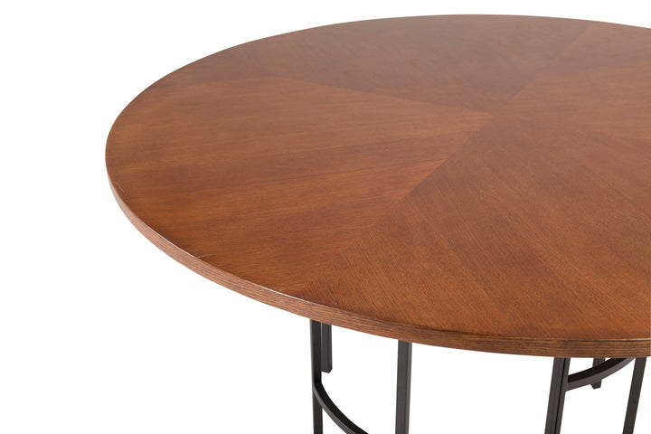 Furniture Fashion Copenhagen - Dining Table round - Brown / Black