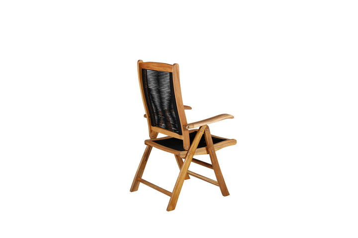 Venture Home Peter 5:pos Stol 2-pak - Sort Reb / Akacie