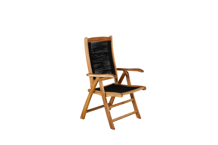 Venture Home Peter 5:pos Stol 2-pak - Sort Reb / Akacie