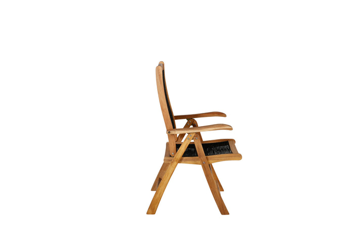 Venture Home Peter 5:pos Stol 2-pak - Sort Reb / Akacie