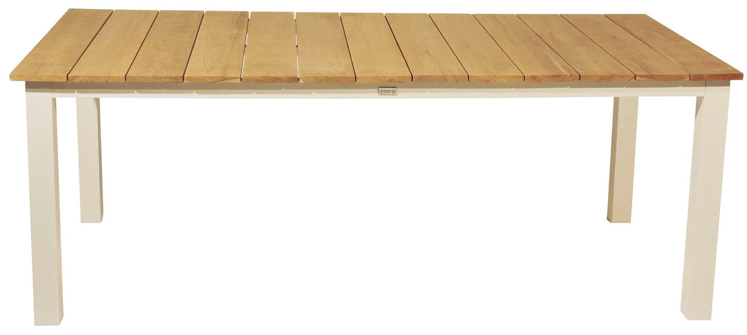 Venture Home Mexico Table 210*100 - White/Teak