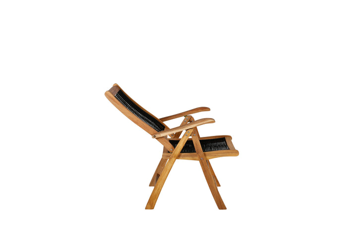 Venture Home Peter 5:pos Stol 2-pak - Sort Reb / Akacie