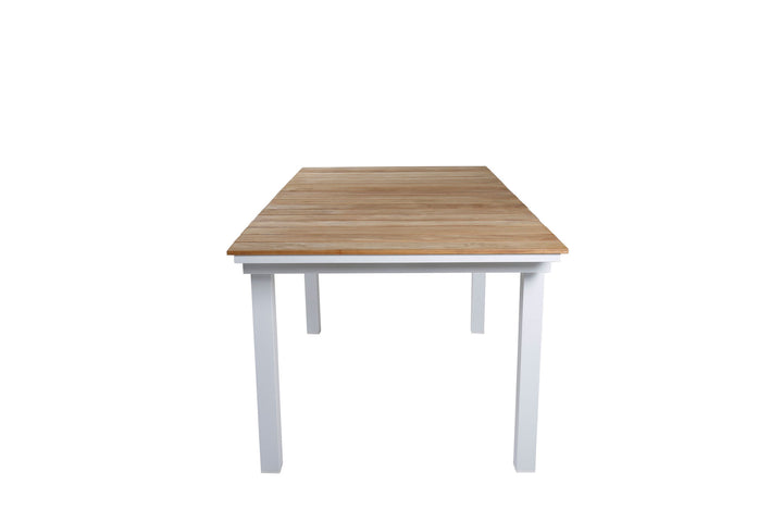 Venture Home Mexico Table 180/240 - White/Teak
