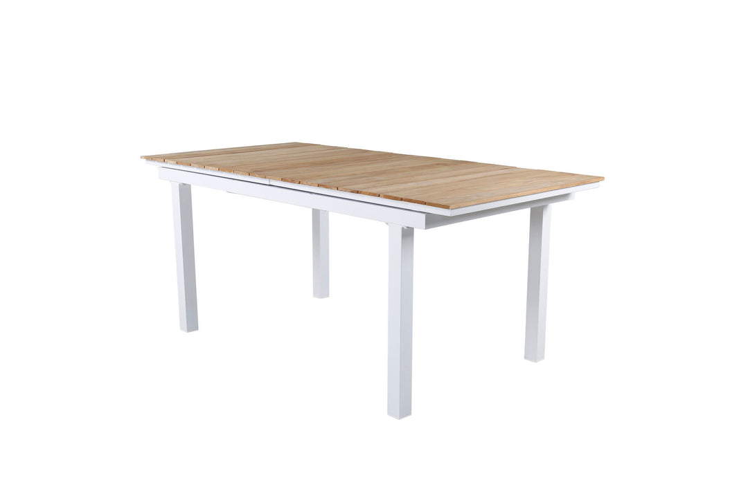 Venture Home Mexico Table 180/240 - White/Teak