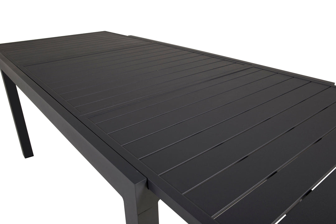 Venture Home Marbella Table 160/240 - Black/Black