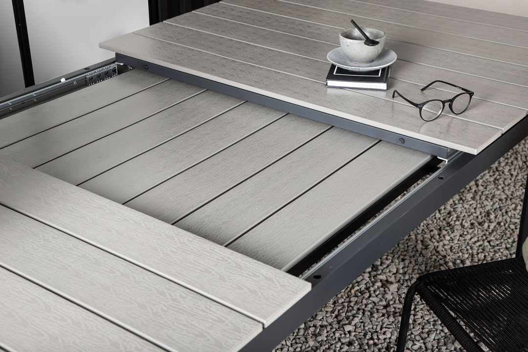 Venture Home Levels Table 160/240 - Black/Grey