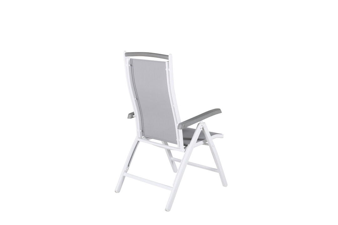 Venture Home Albany 5:pos Chair 2-pack - White/Grey