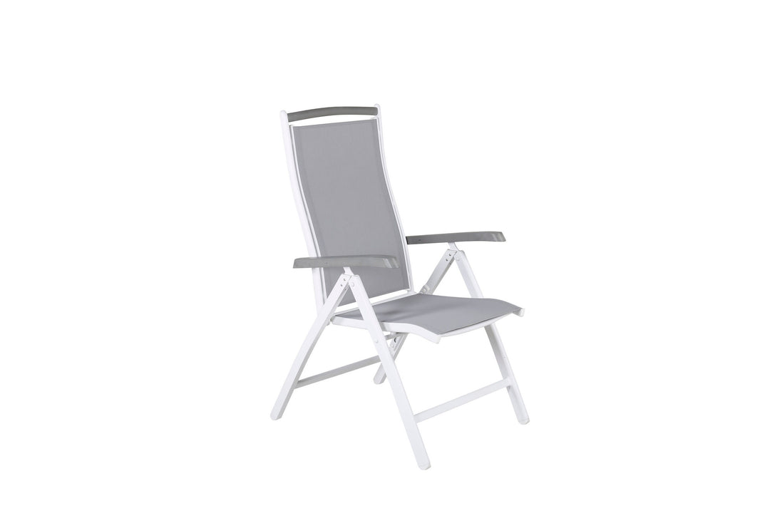 Venture Home Albany 5:pos Chair 2-pack - White/Grey