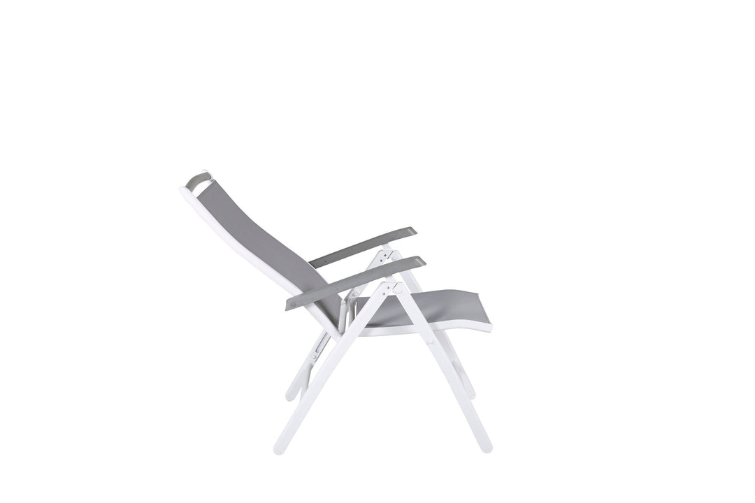 Venture Home Albany 5:pos Chair 2-pack - White/Grey