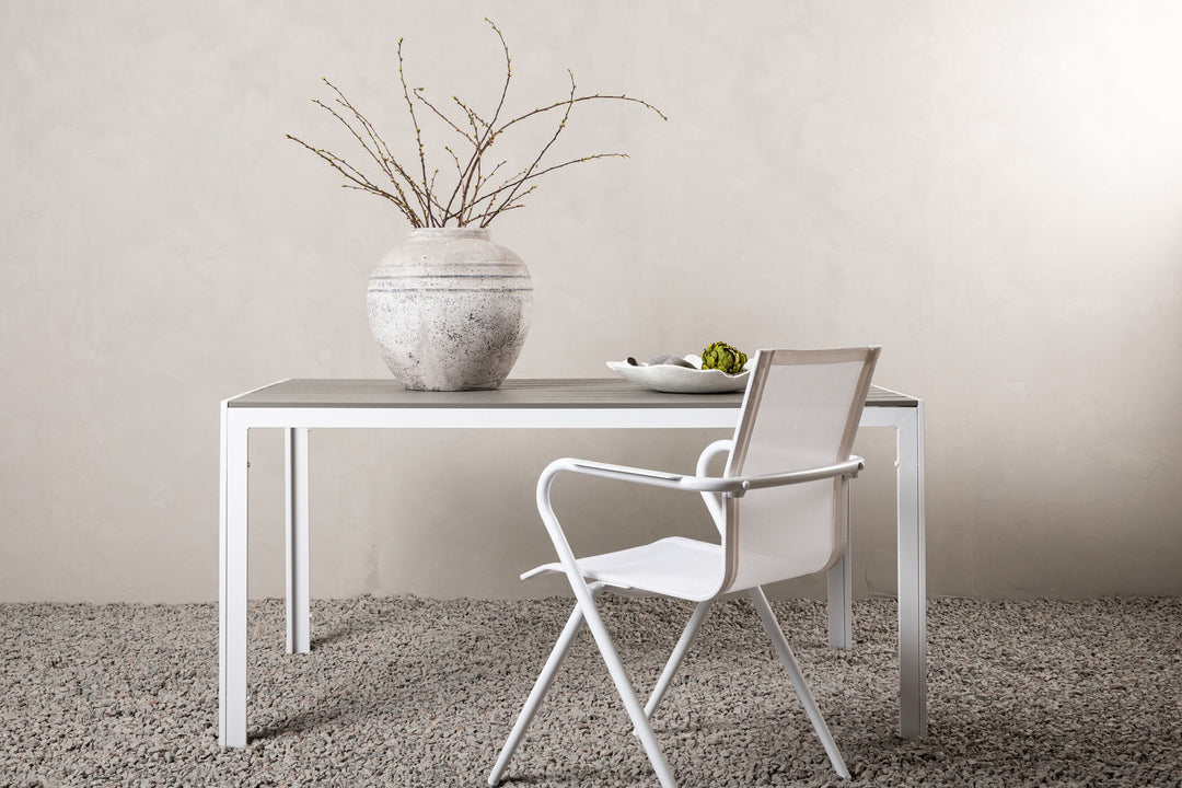 Venture Home BreakTable150*90-White/Grey