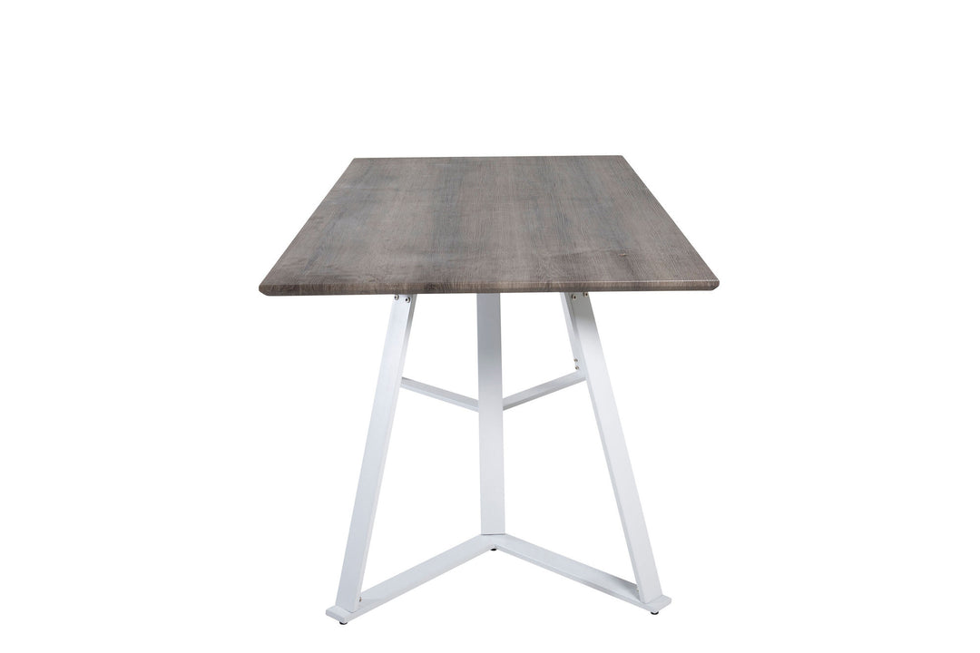 Venture Home Marina Dining Table - Grey "oak" / White Legs