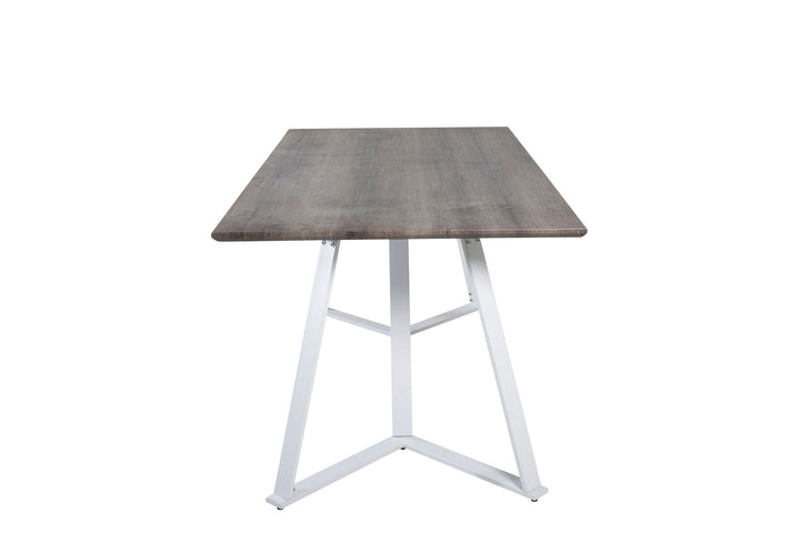 Venture Home Marina Dining Table - Grey "oak" / White Legs