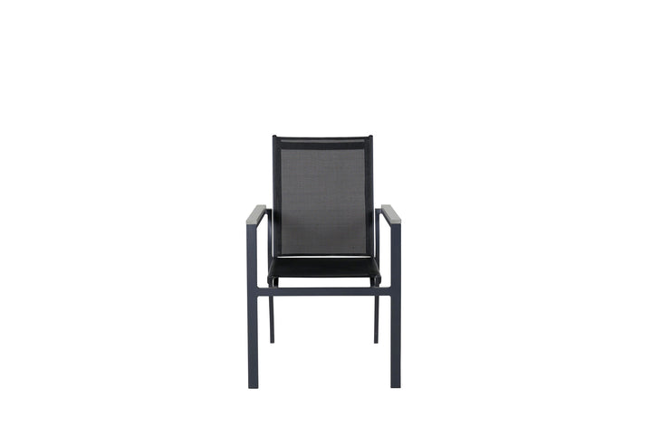 Venture Home Parma Chair 2-pack - Black/Grey